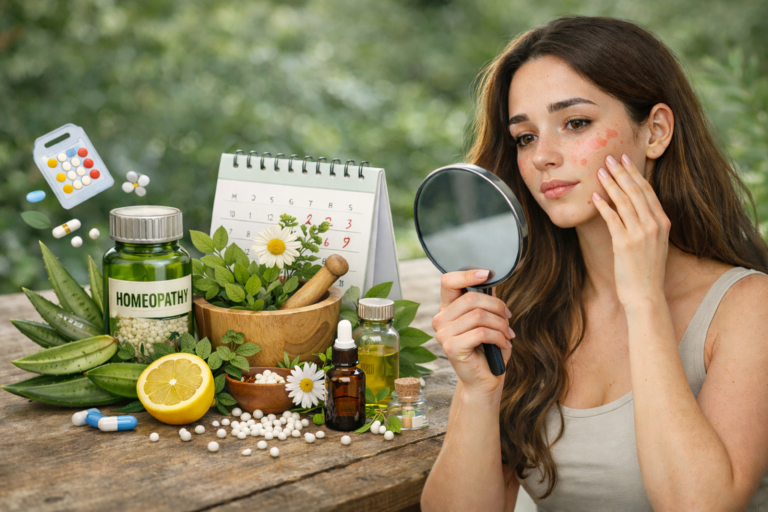 Regain skin health by homeopathy