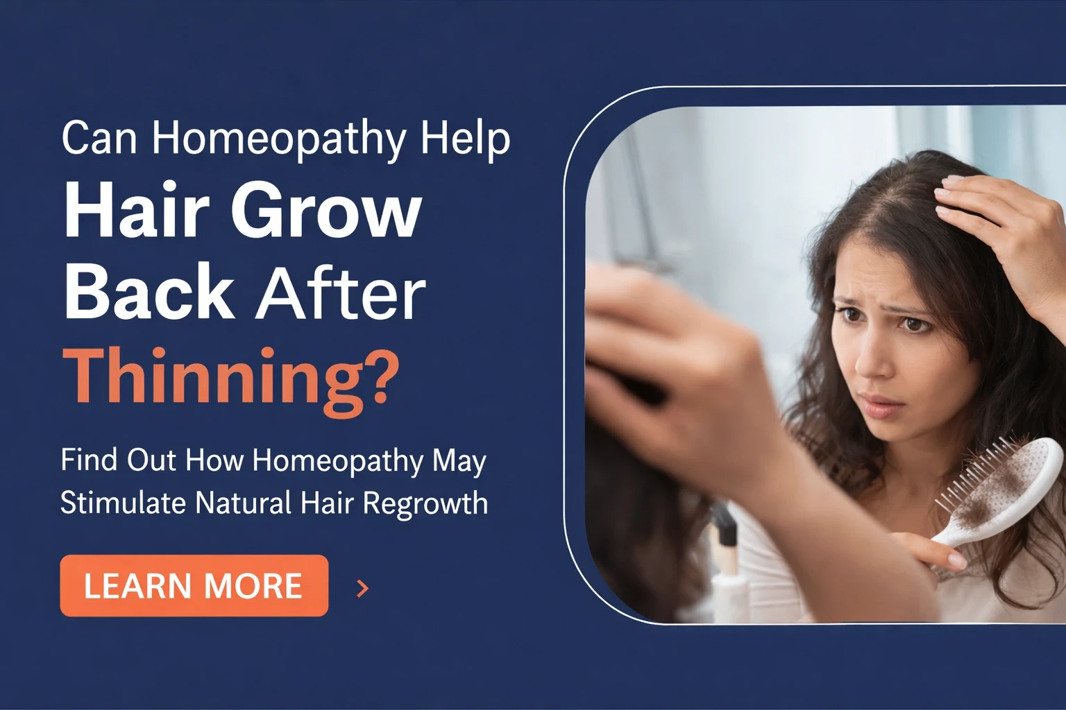 Can Homeopathy Help Your Hair Grow Back